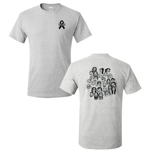 Radiation Oncology Staff T-shirt-gray
