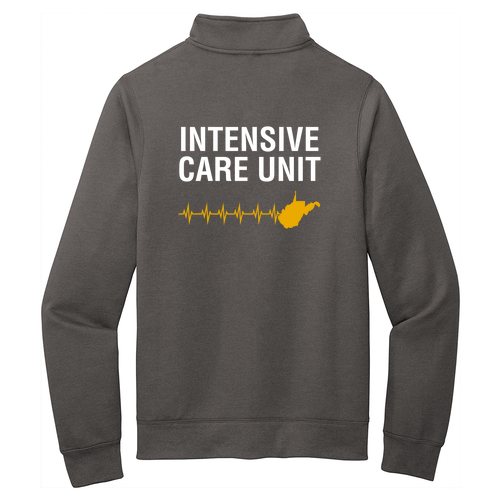 Port and Company Core Fleece Cadet Full-Zip Sweatshirt -- Charcoal
