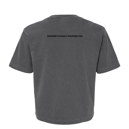 Comfort Colors Women's Garment-Dyed Heavyweight Boxy T-Shirt -- Pepper