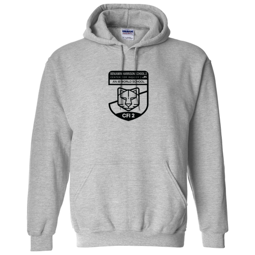Gildan Heavy Blend Hooded Sweatshirt -- Sport Grey