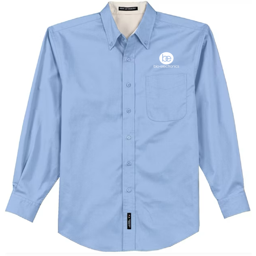 Port Authority Tall Long Sleeve Easy Care Shirt -- Light Blue / Light Stone [HIDE]