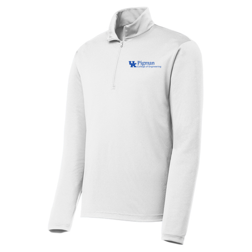 Sport-Tek PosiCharge Competitor Quarter Zip Pullover -- White