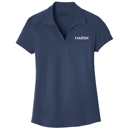 Ladies Nike Golf Dri-Fit Legacy Polo -- Midnight Navy
