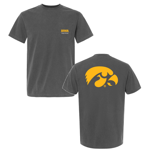 Comfort Colors Short Sleeve Pocket Tee -- Pepper