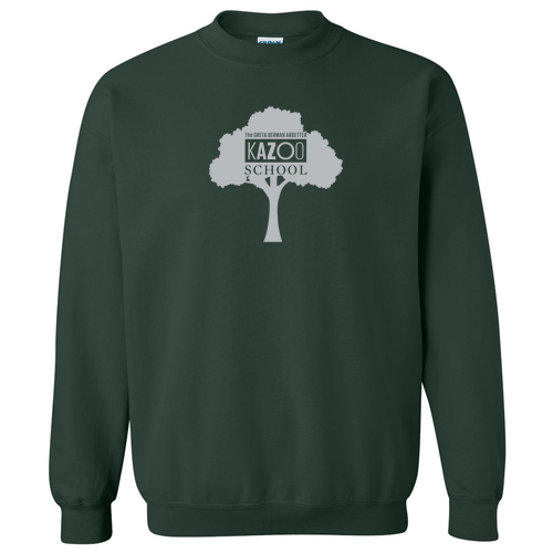 Gildan Heavy Blend Crew Neck Sweatshirt -- Forest Green