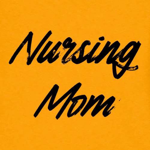 Nursing Mom Bella Canvas Unisex Heather CVC T-Shirt -- Heather Mustard