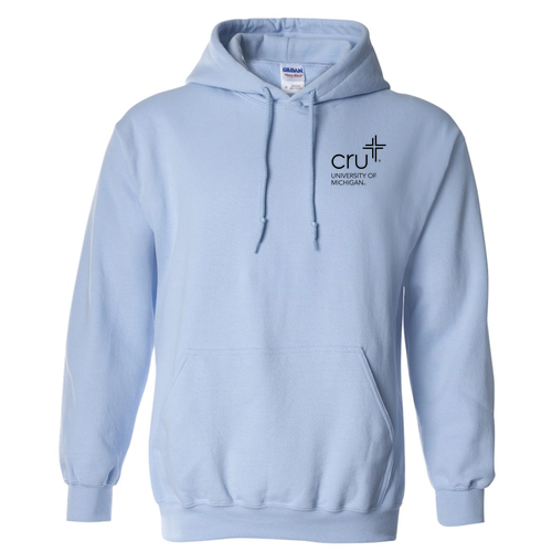 Gildan Heavy Blend Hooded Sweatshirt -- Light Blue