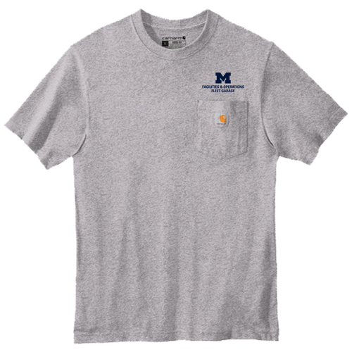 Men/Unisex Carhartt Workwear Pocket Short Sleeve T-Shirt -- Heather Grey, $33