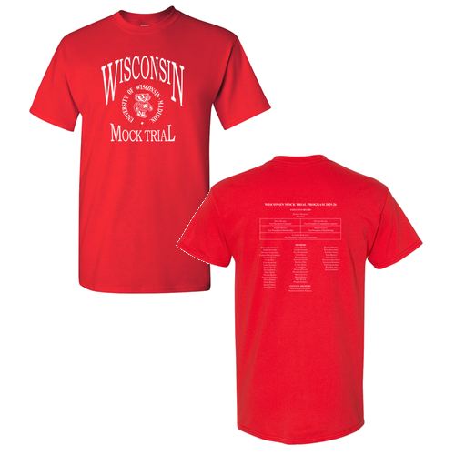 Gildan Heavy Cotton T-Shirt -- Red