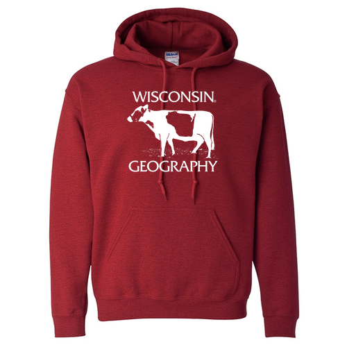 Gildan Heavy Blend Hooded Sweatshirt -- Antique Cherry Red