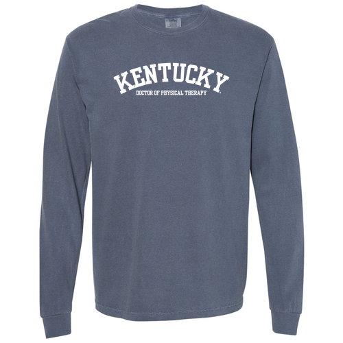 Comfort Colors Ringspun Long Sleeve Tee -- Denim