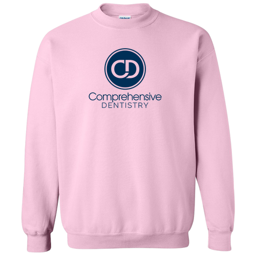 Gildan Heavy Blend Crew Neck Sweatshirt -- Light Pink