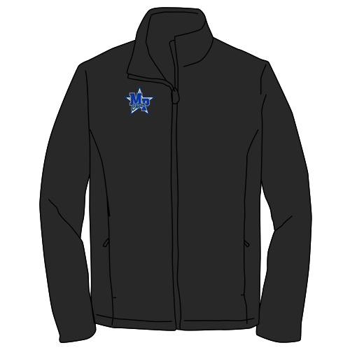Women's Port Authority Core Soft Shell Jacket -- Black