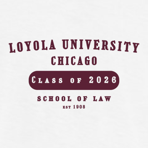 Class of 2026 Baby Tee -- Solid White Blend