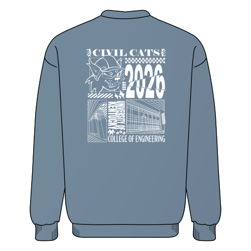 Independent Trading Co. Heavyweight Crewneck Sweatshirt -- Storm Blue