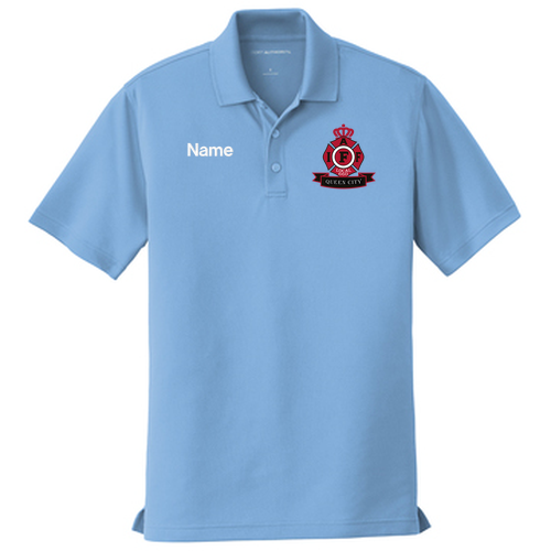Carolina Blue Performance Mesh Polo Shirt