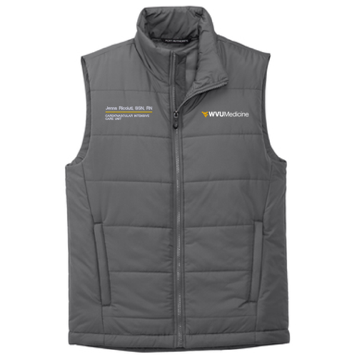 Port Authority Puffer Vest -- Shadow Grey