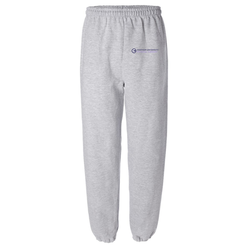 Gildan Elastic Bottom Sweatpants -- Sport Grey