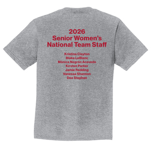 Youth Basic Tee -- Athletic Heather SUPPORT STAFF