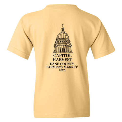 Gildan Heavy Cotton Basic Youth T-Shirt -- Yellow Haze
