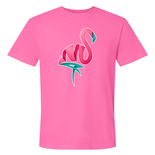 Comfort Colors Unisex Garment-Dyed Heavyweight T-Shirt -- Neon Pink