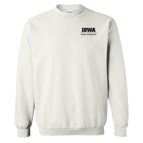 Gildan Heavy Blend Crew Neck Sweatshirt -- White