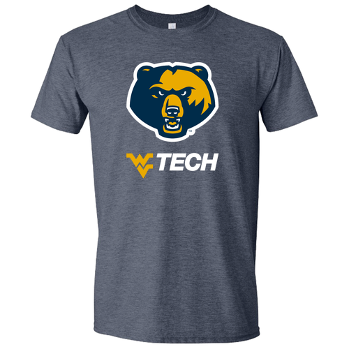 Gildan SoftStyle Fitted T-Shirt -- Heather Navy