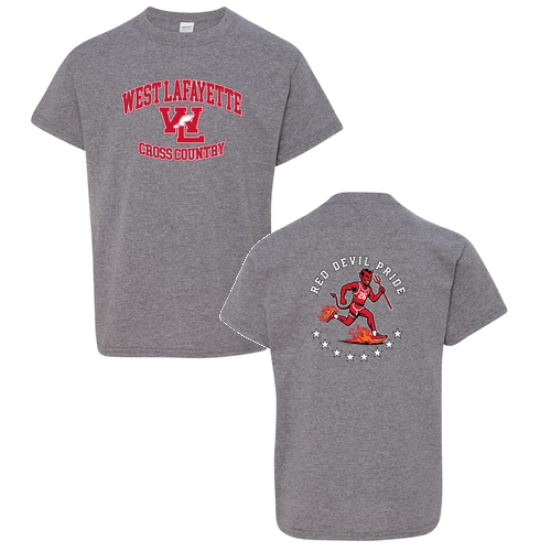 Gildan Heavy Cotton Basic Youth T-Shirt -- Graphite Heather