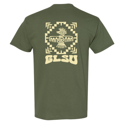 GLSU T-Shirt -- Military Green (Gildan Heavy Cotton Basic T-Shirt)
