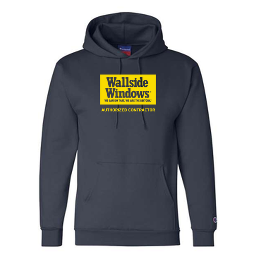 Champion Powerblend Adult Hooded Sweatshirt -- Navy