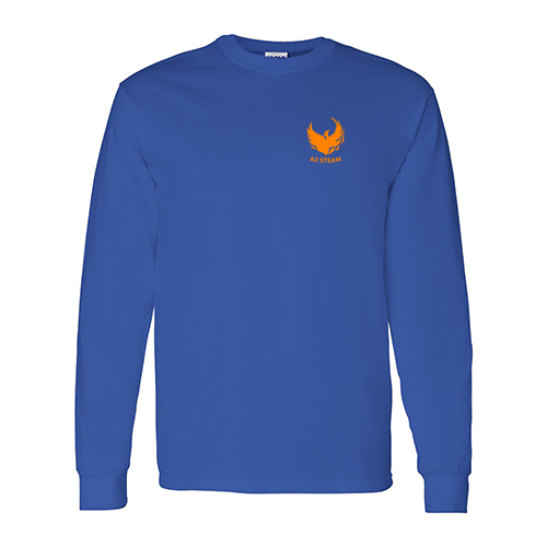 Gildan Heavy Cotton Longsleeve Basic T-Shirt -- Royal