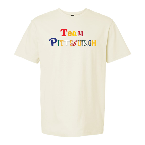 Team Pittsburgh Symbols -- Off White