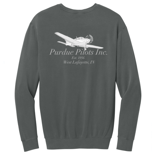 Comfort Colors Adult Crewneck Sweatshirt -- Pepper