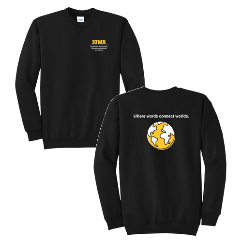 Port and Company Classic Crewneck Sweatshirt -- Jet Black