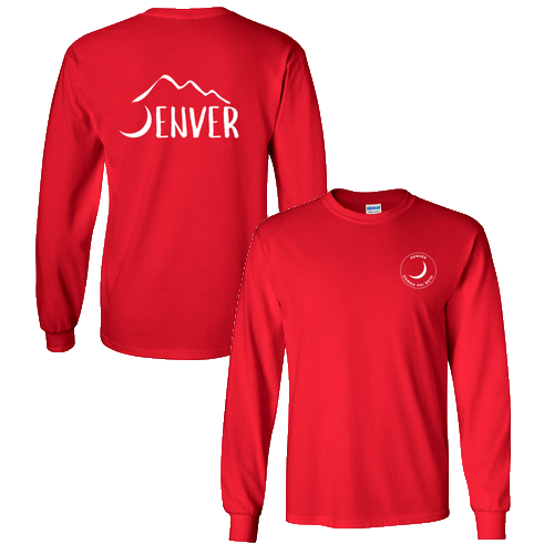 Gildan Ultra Cotton Longsleeve Basic T-Shirt -- Red
