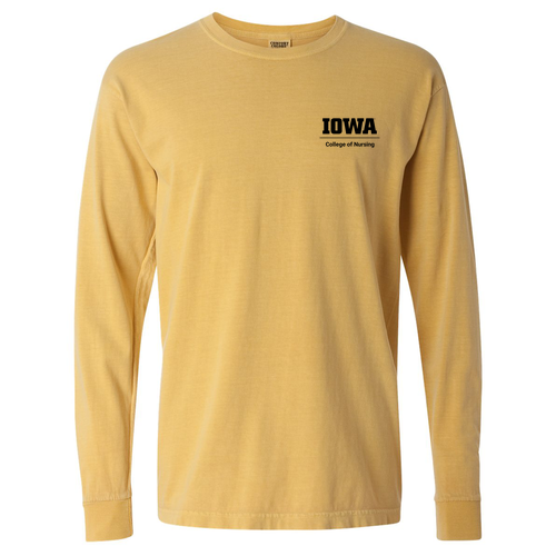Comfort Colors Ringspun Long Sleeve Tee -- Mustard