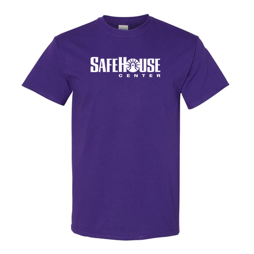 Heavy Cotton T-Shirt -- Purple
