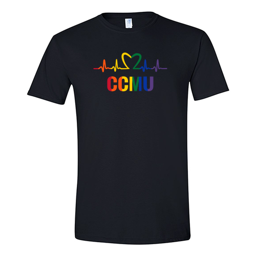 Mens/Unisex Gildan SoftStyle Fitted T-Shirt -- Black