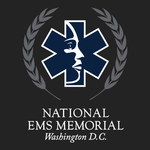National EMS Memorial Unisex 1/4 Zip Black