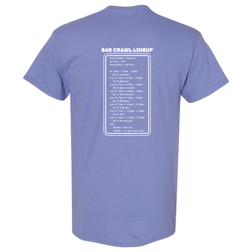 Gildan Heavy Cotton Basic T-Shirt -- Violet