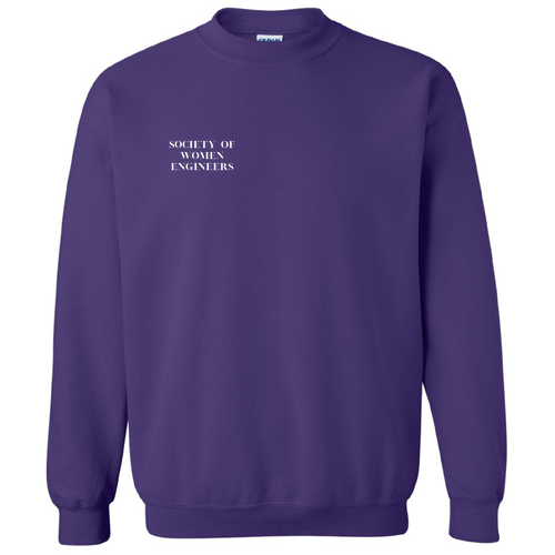 Gildan Heavy Blend Crew Neck Sweatshirt -- Purple