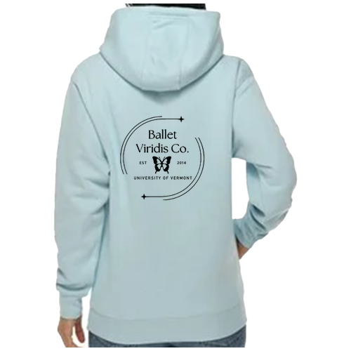 Lane Seven Unisex Premium Pullover Hooded Sweatshirt -- Blue Mist