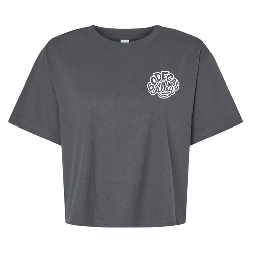 Bodega's Ladies Boxy Tee -- Asphalt