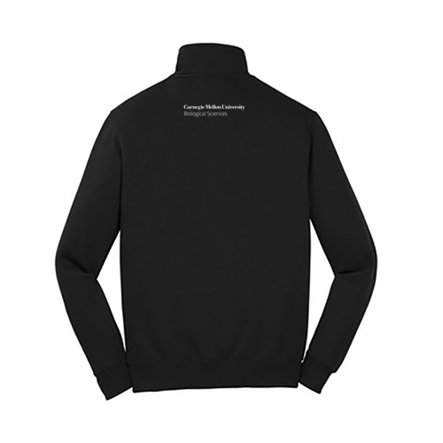 Sport Tek Quarter Zip Sweatshirt -- Black