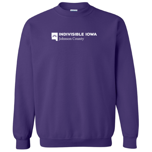Gildan Heavy Blend Crew Neck Sweatshirt -- Purple