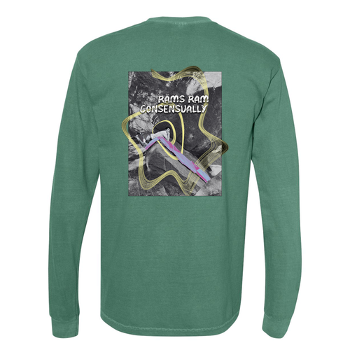 Comfort Colors Ringspun Long Sleeve Tee -- Light Green