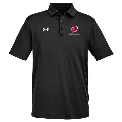 Under Armour Men's Tech Polo -- Black / Wht _001