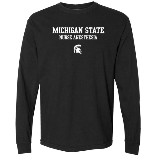 Comfort Colors Unisex Garment-Dyed Heavyweight Long Sleeve T-Shirt Black