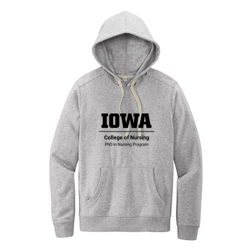 PhD in Nursing Program Hoodie -- Light Heather Grey