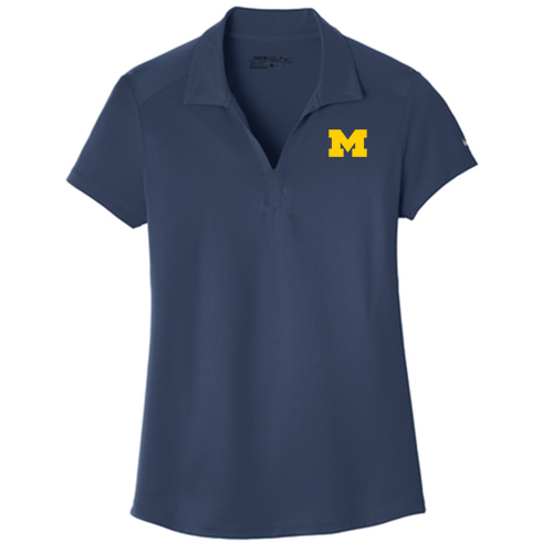 Ladies Nike Golf Dri-Fit Legacy Polo -- Midnight Navy